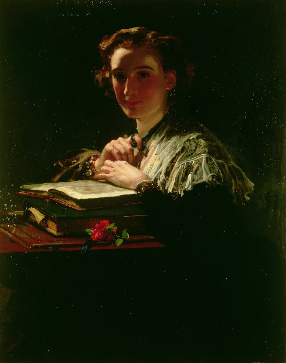 Karanlık Geçide Atılan Işık by James Sant