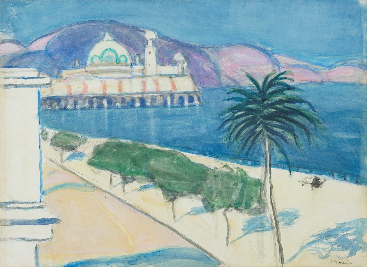 Deniz kenarında kumarhane by James Wilson Morrice