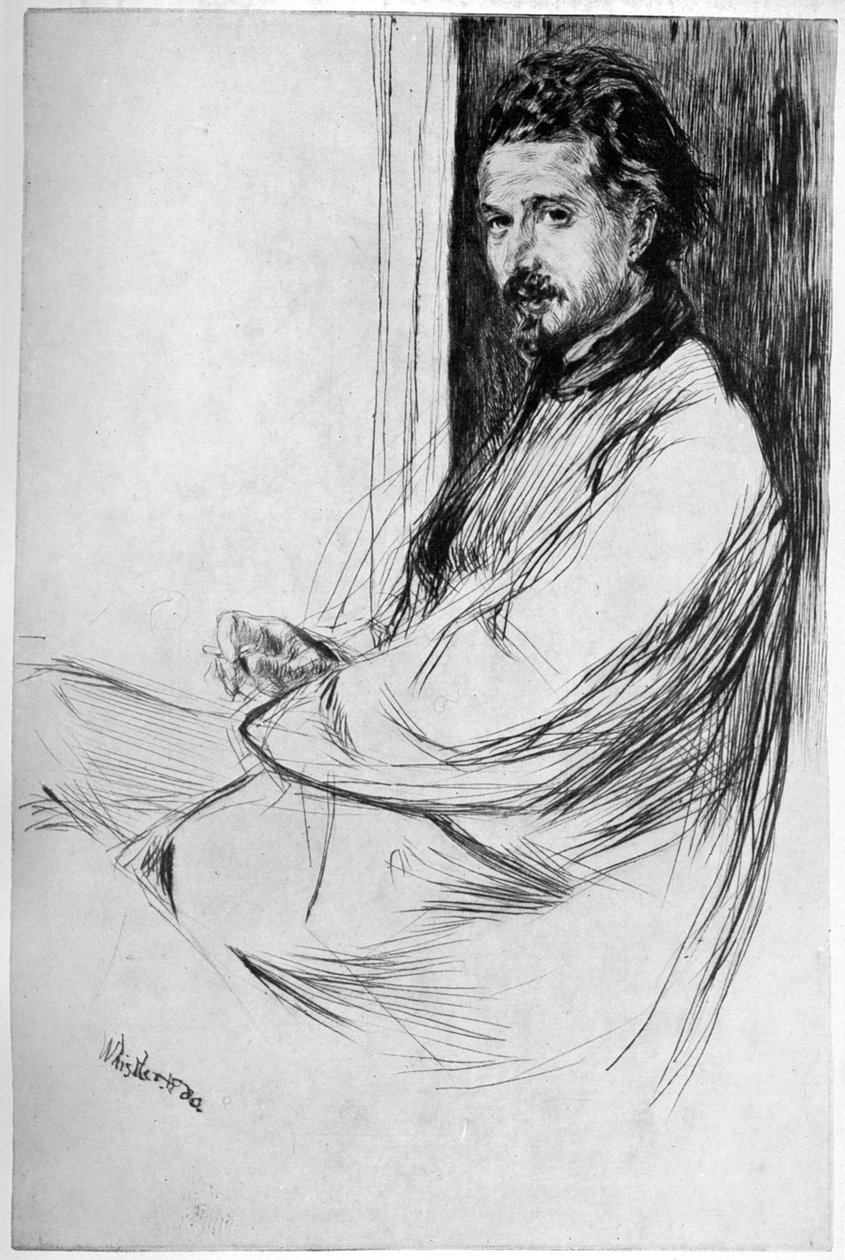 Axenfeld, 1860 1904. by James Abbott McNeill Whistler