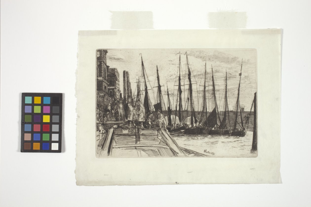 Billingsgate (gravür) by James Abbott McNeill Whistler
