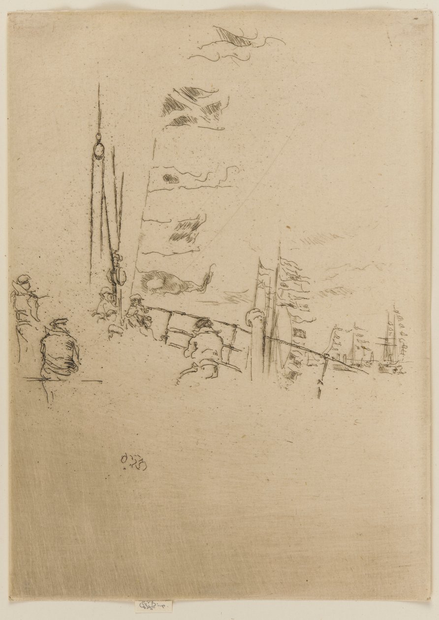 Bunting, 1887. by James Abbott McNeill Whistler