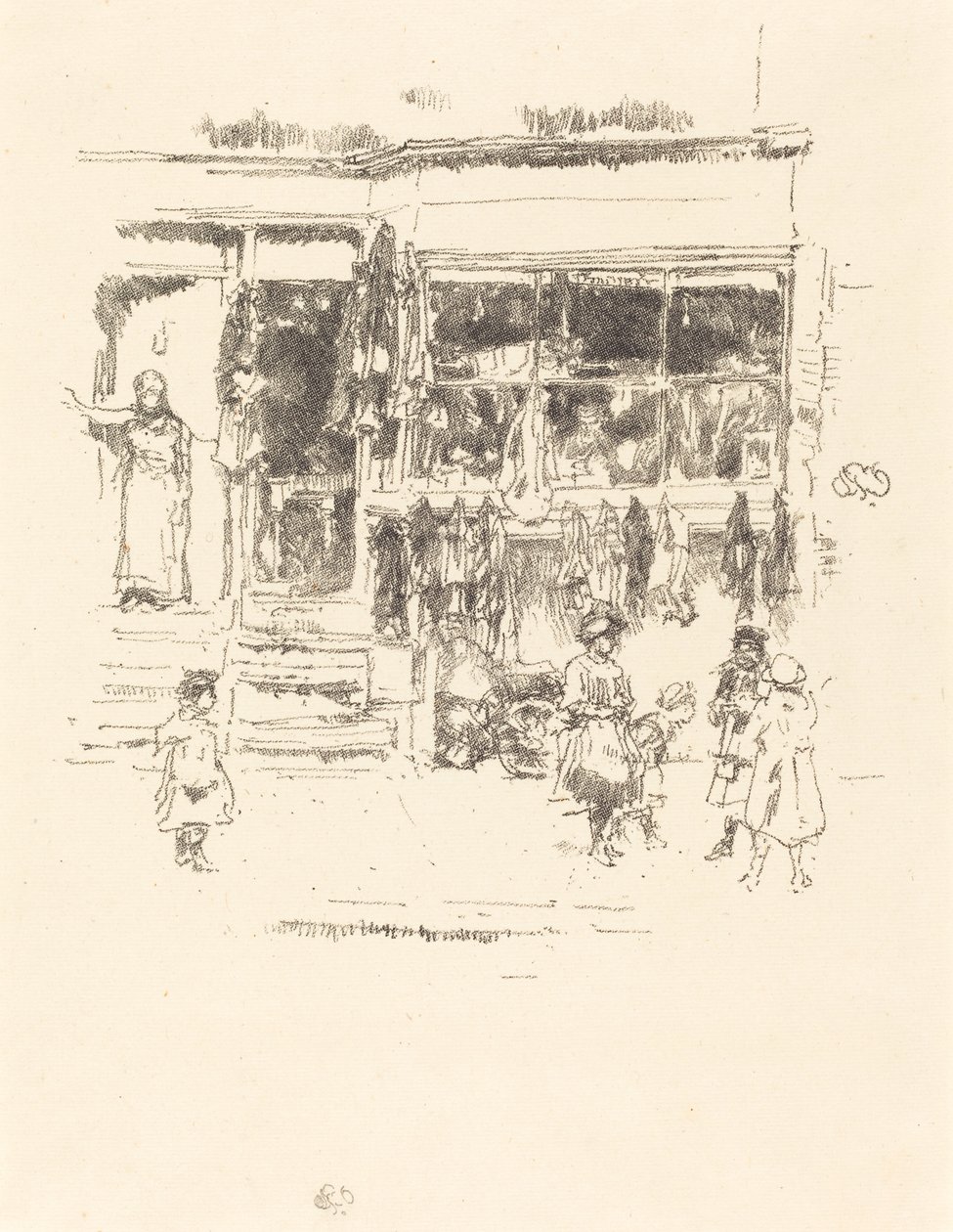 Chelsea Paçavraları, 1888. by James Abbott McNeill Whistler
