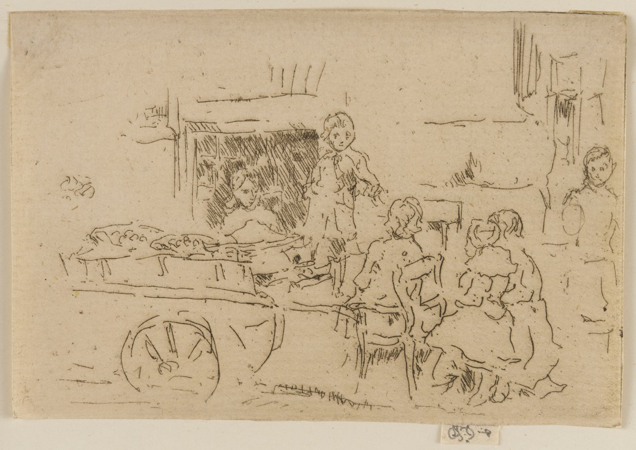Çocukların Meyve Höyüğü, 1887. by James Abbott McNeill Whistler