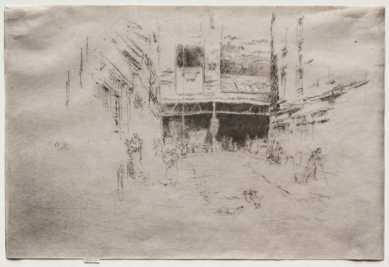 Kıyafet Değişimi, No. 1. by James Abbott McNeill Whistler