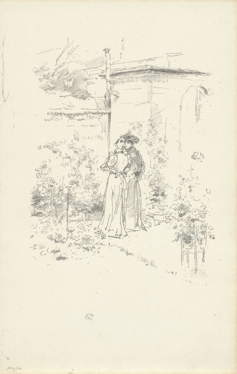 Bahçedeki güven by James Abbott McNeill Whistler