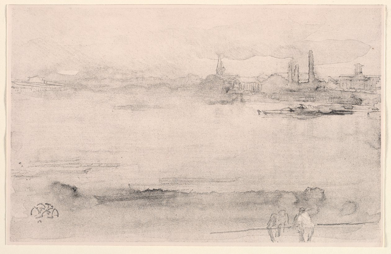 Sabah Erken, 1898. by James Abbott McNeill Whistler