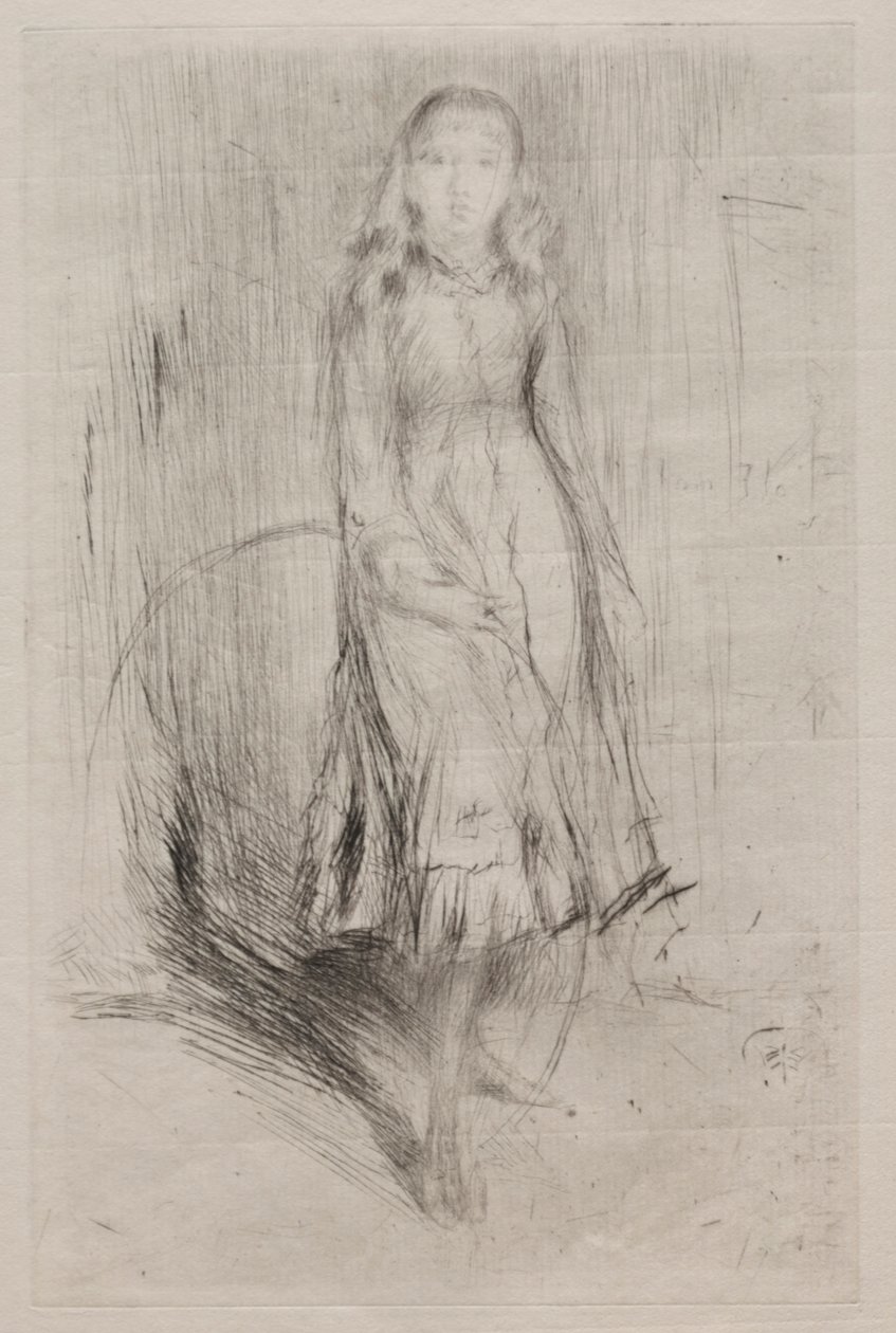 Floransa Leyland. by James Abbott McNeill Whistler