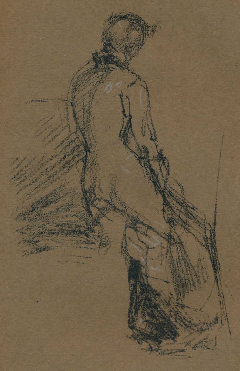 Form Çalışması. c1868 by James Abbott McNeill Whistler