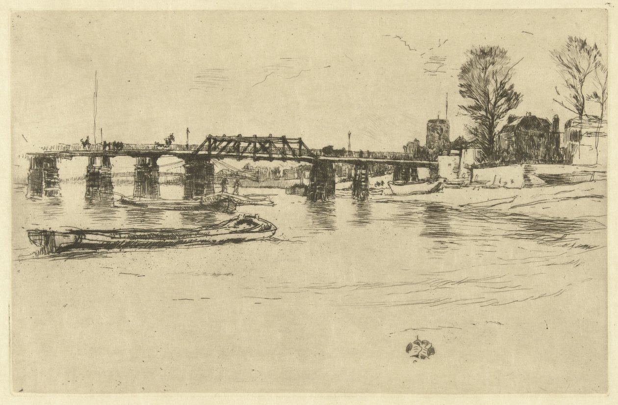 Fulham by James Abbott McNeill Whistler