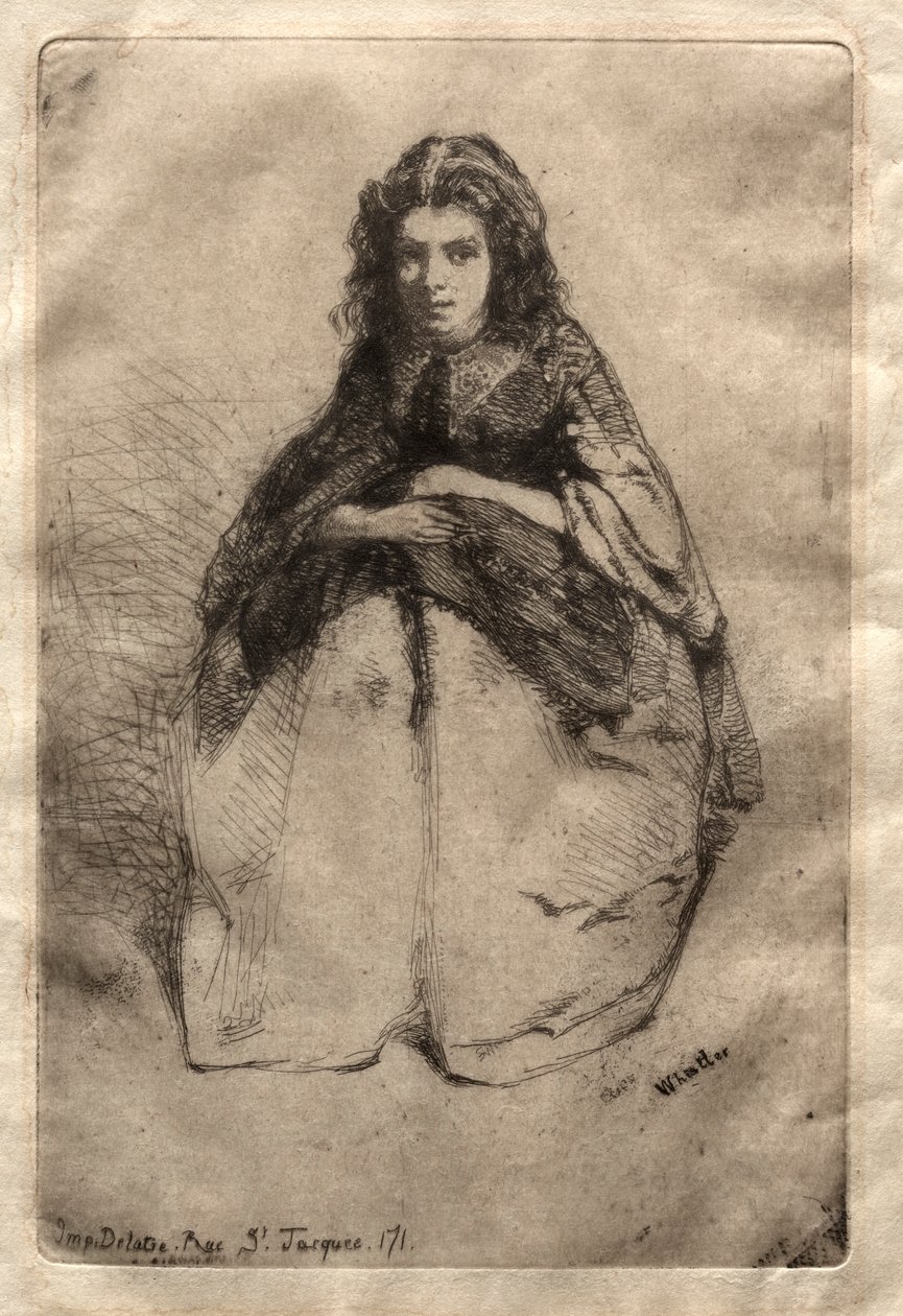 Fümmet, 1858. by James Abbott McNeill Whistler