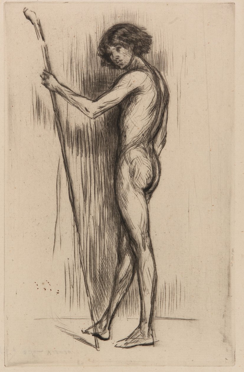 Fusco, 1872. by James Abbott McNeill Whistler