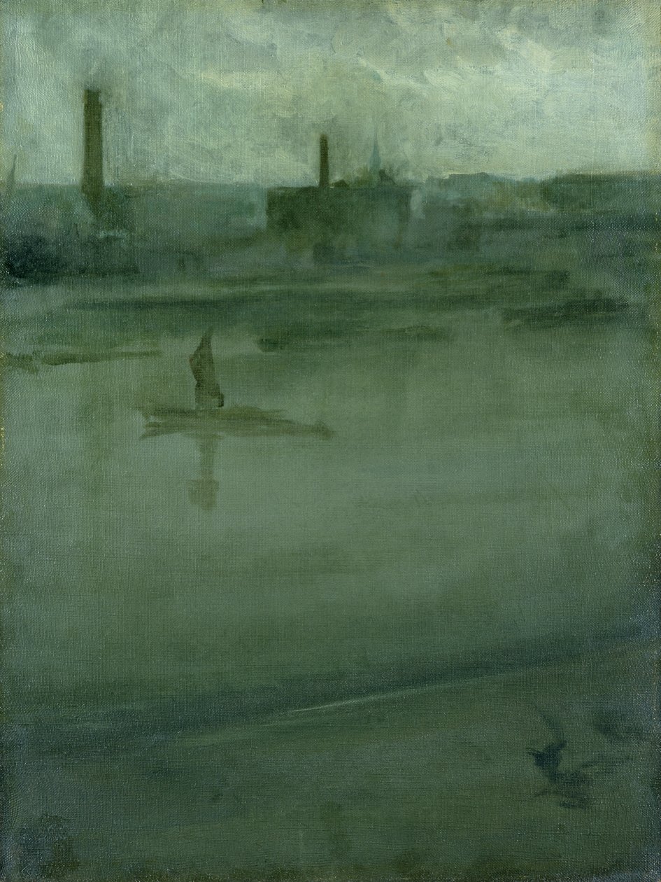 Gri ve Gümüş: Thames by James Abbott McNeill Whistler