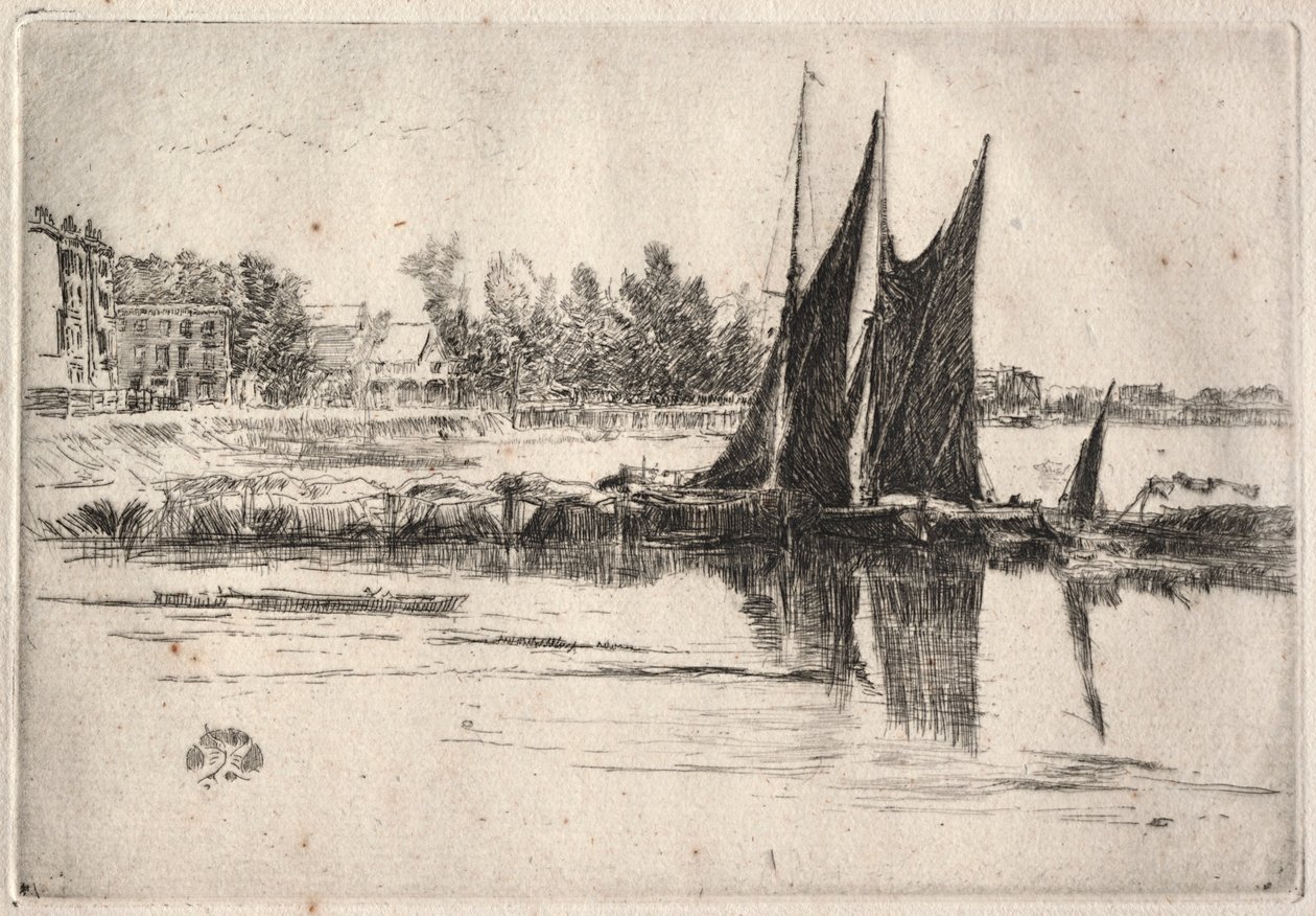 Hurlingham. by James Abbott McNeill Whistler