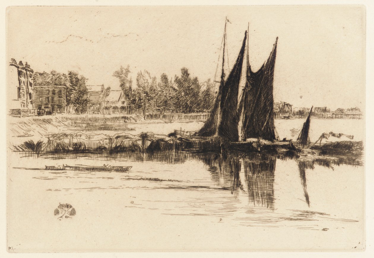 Hurlingham, 1879. by James Abbott McNeill Whistler