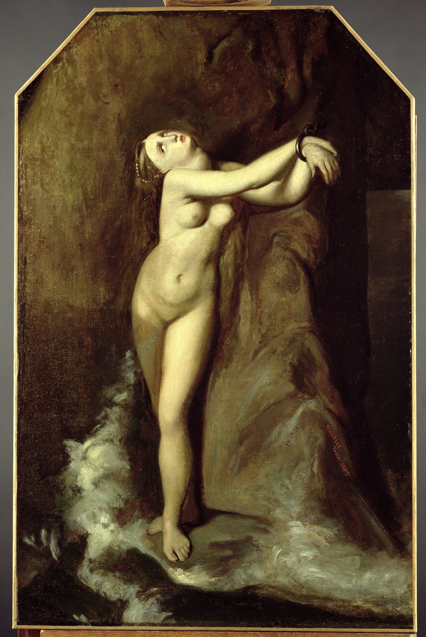 Ingres Roger Kurtuluş Angelique, 1857 by James Abbott McNeill Whistler