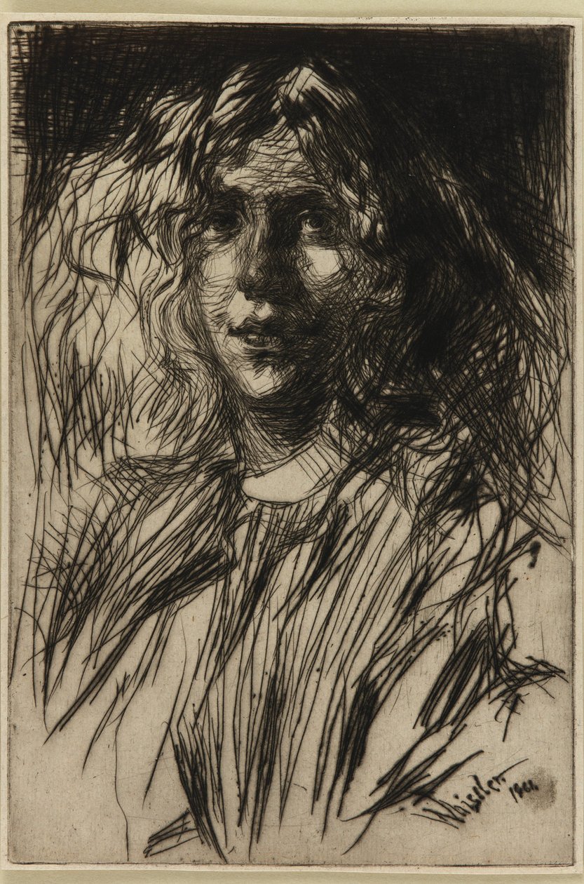 Jo, 1861. by James Abbott McNeill Whistler