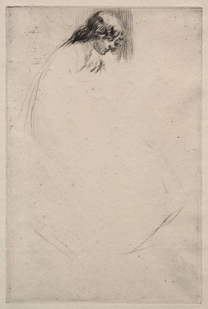 Jos Bent Kafa. by James Abbott McNeill Whistler