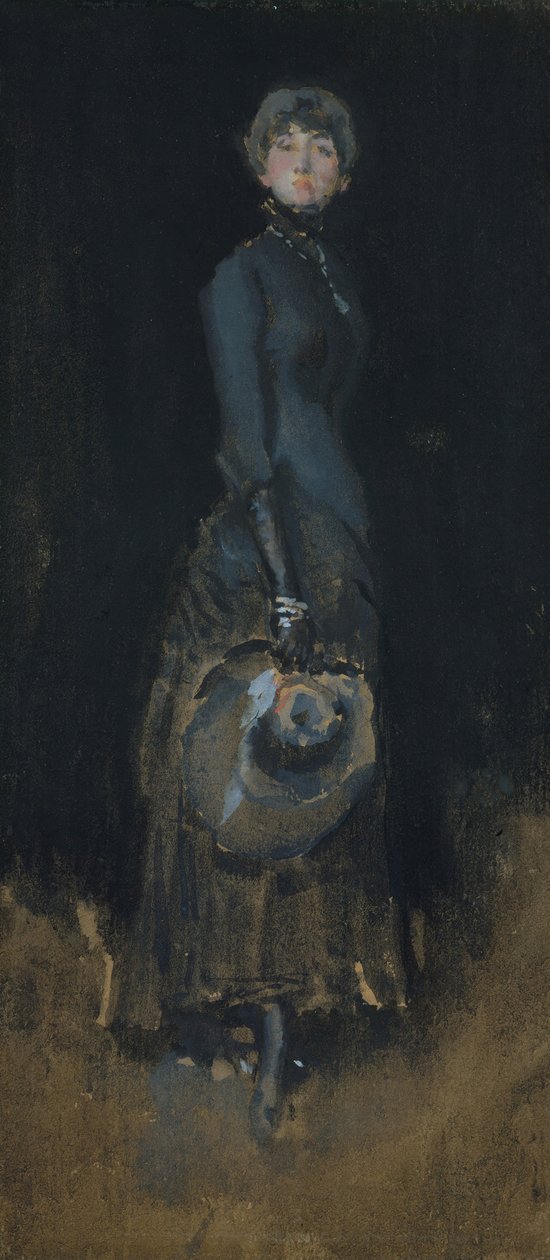 Lady in Grey, ca. 1883. by James Abbott McNeill Whistler