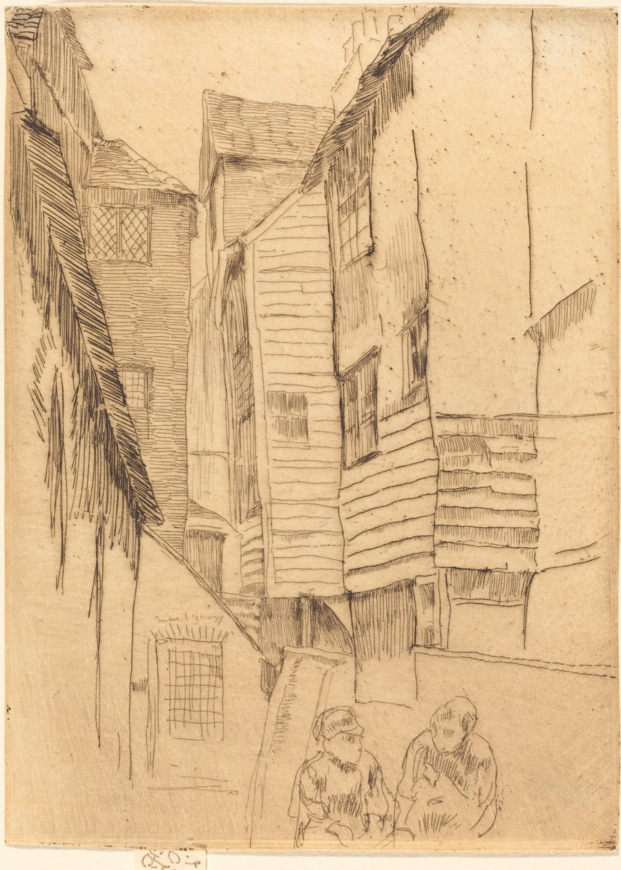 Küçük Smithfield, c. 1877. by James Abbott McNeill Whistler