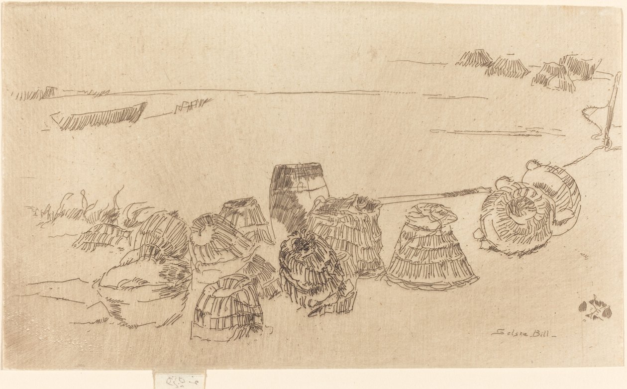Istakoz-Tencere, c. 18801881. by James Abbott McNeill Whistler