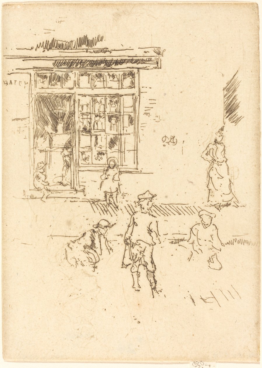 Mermerler, c. 1887. by James Abbott McNeill Whistler