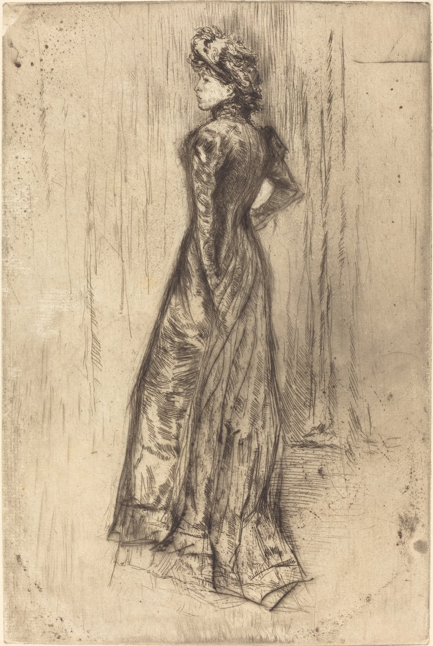 Maud, Daimi, c. 1873. by James Abbott McNeill Whistler