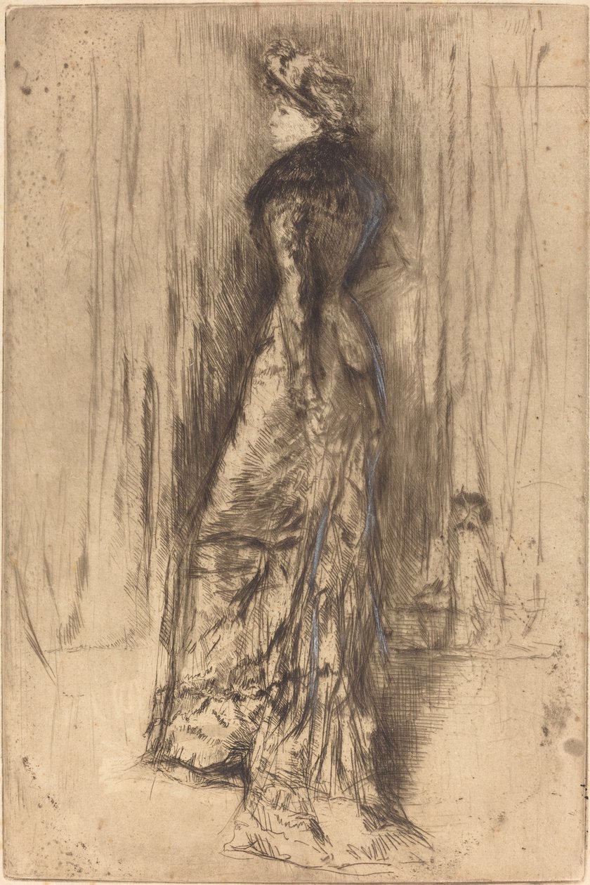 Maud, Daimi, c. 1873. by James Abbott McNeill Whistler