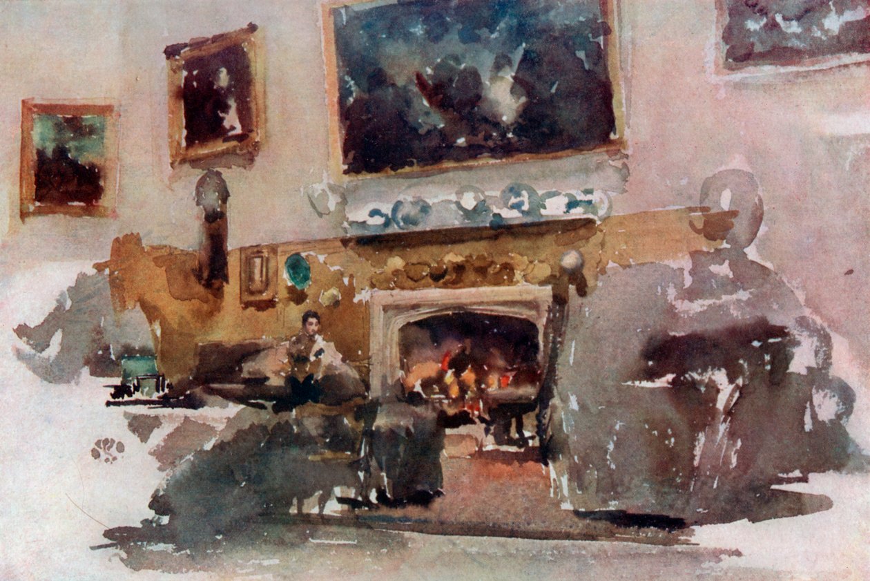 Moreby Hall, c1883 1904. by James Abbott McNeill Whistler