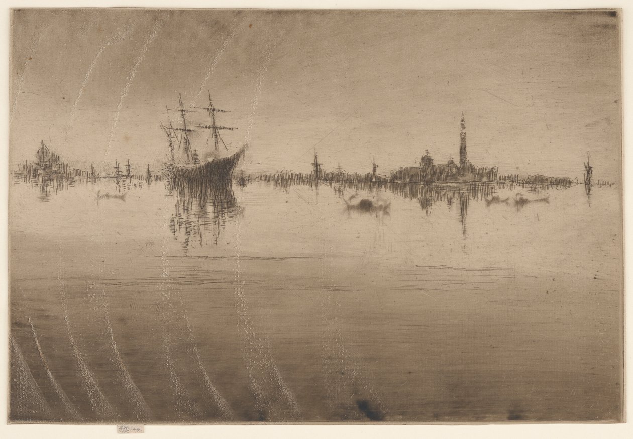 Gece, 1879-1880. by James Abbott McNeill Whistler
