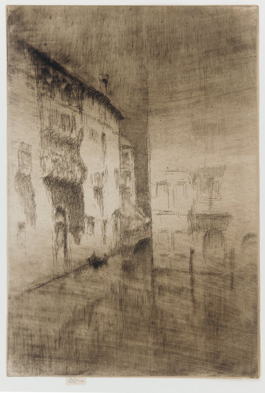 Gece: Saraylar, 1879-1880. by James Abbott McNeill Whistler