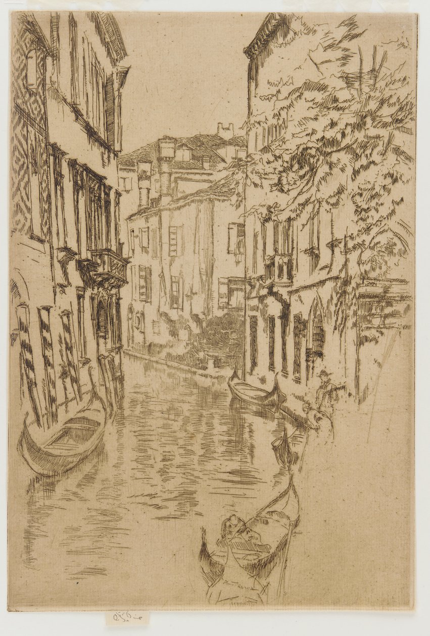 Sessiz Kanal, 1879-1880. by James Abbott McNeill Whistler