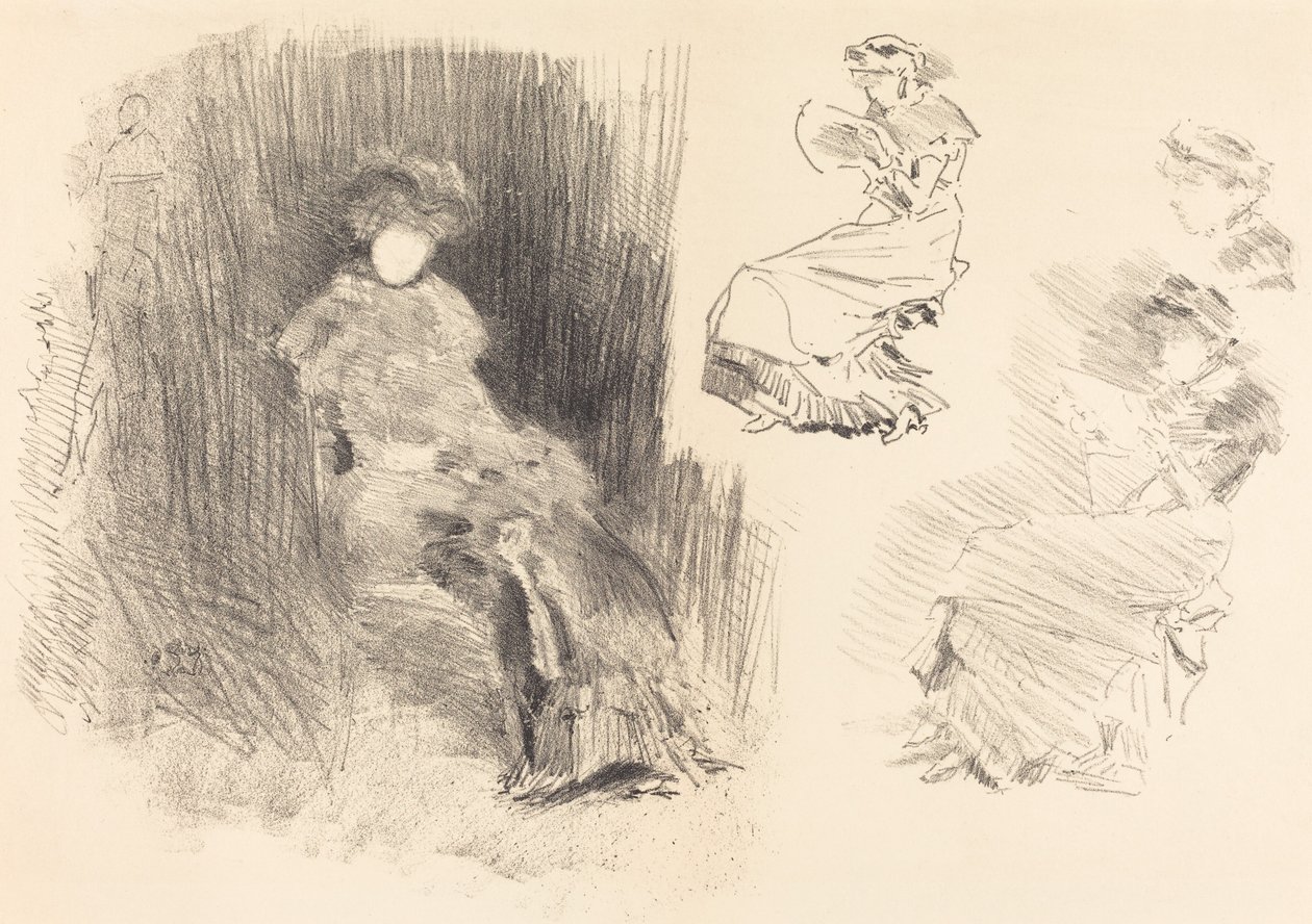 Okuma, 18791887. by James Abbott McNeill Whistler