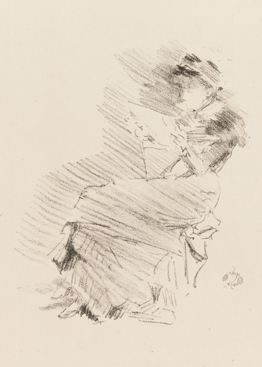 Okuma, 1879 ve 1887. by James Abbott McNeill Whistler