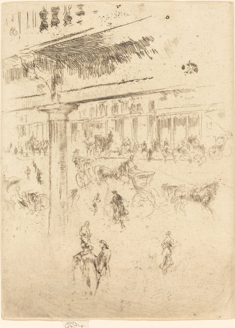 Regent'in Çeyreği, 18801881. by James Abbott McNeill Whistler