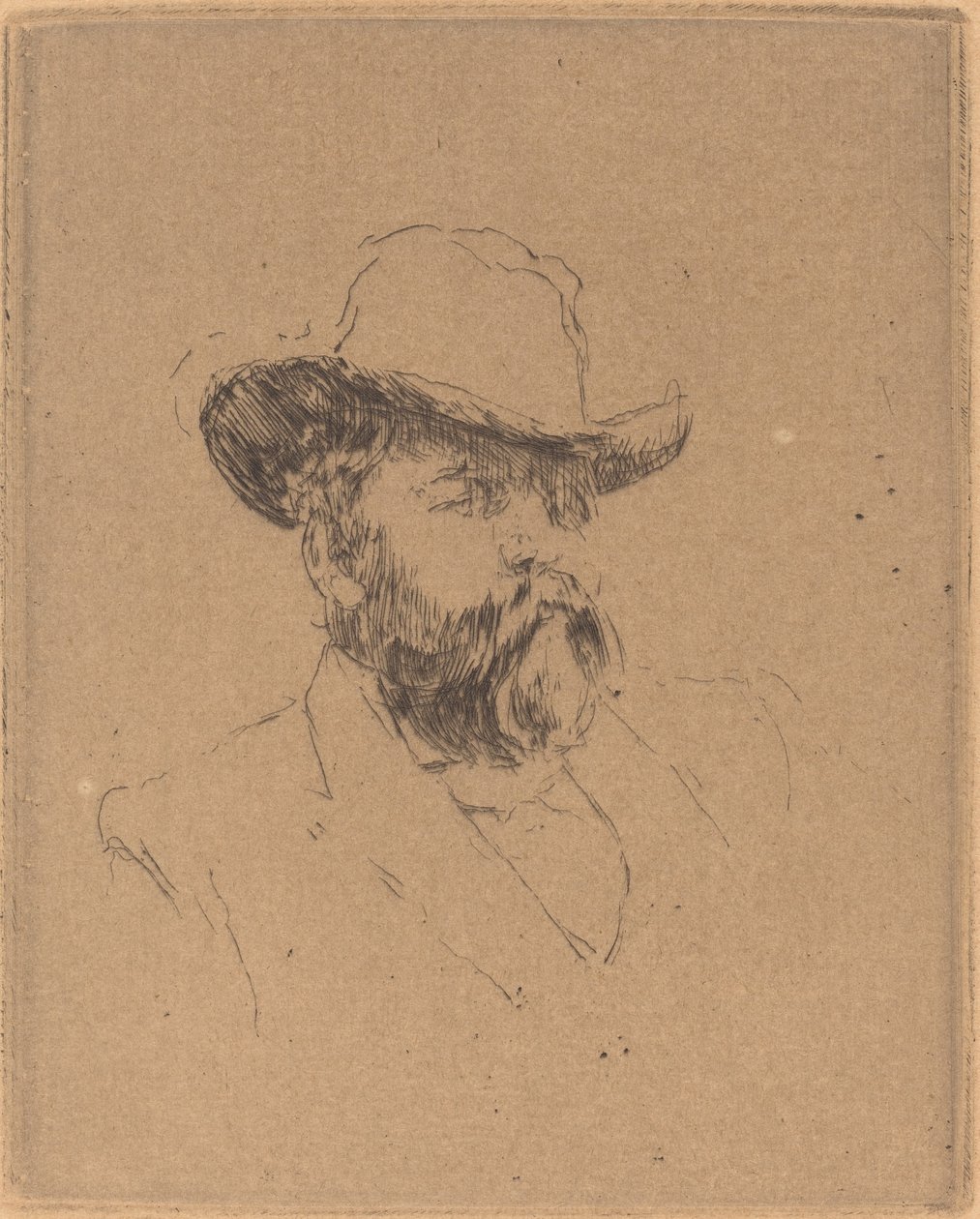 Robert Barr. by James Abbott McNeill Whistler