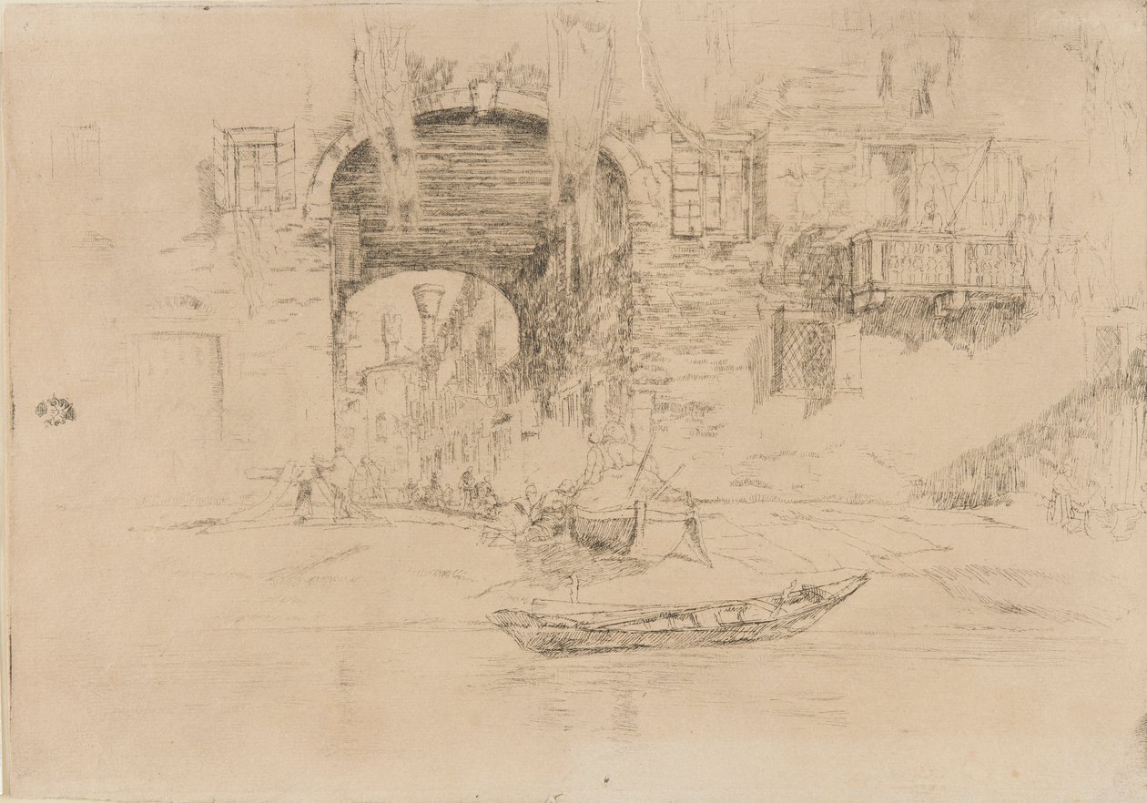 San Biagio, 1879-1880. by James Abbott McNeill Whistler