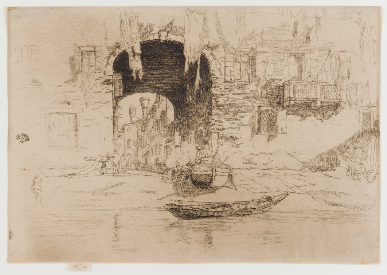 San Biagio, 1879-1880. by James Abbott McNeill Whistler