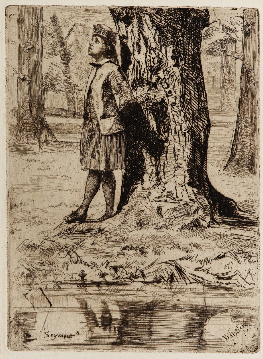 Seymur, 1859. by James Abbott McNeill Whistler