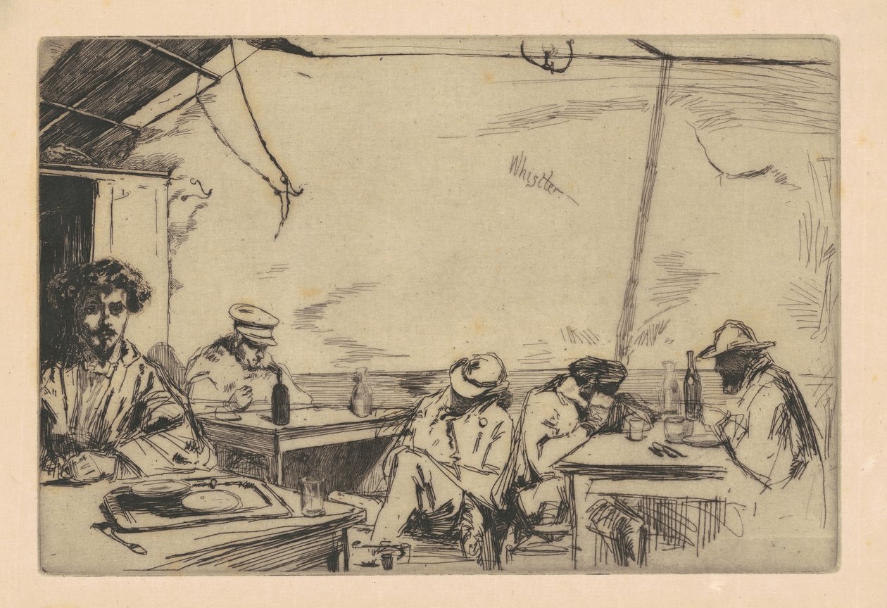 Üç Kuruşlu Çorba, 1859. by James Abbott McNeill Whistler