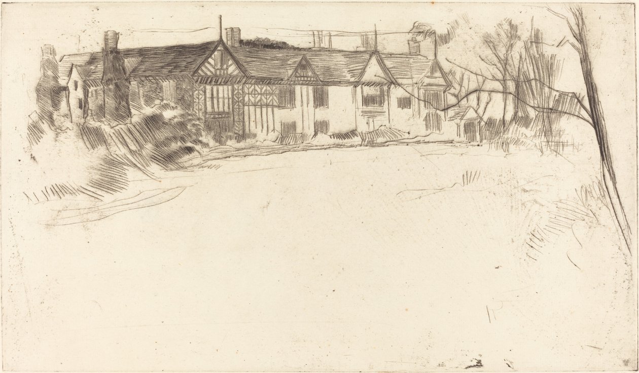 Speke Salonu, No.2, 1875. by James Abbott McNeill Whistler