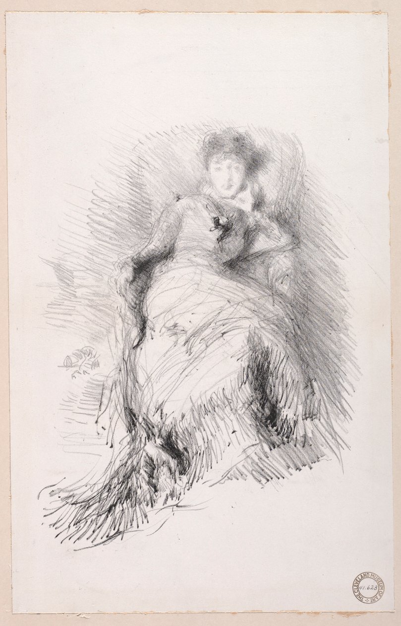 Çalışma, 1878. by James Abbott McNeill Whistler