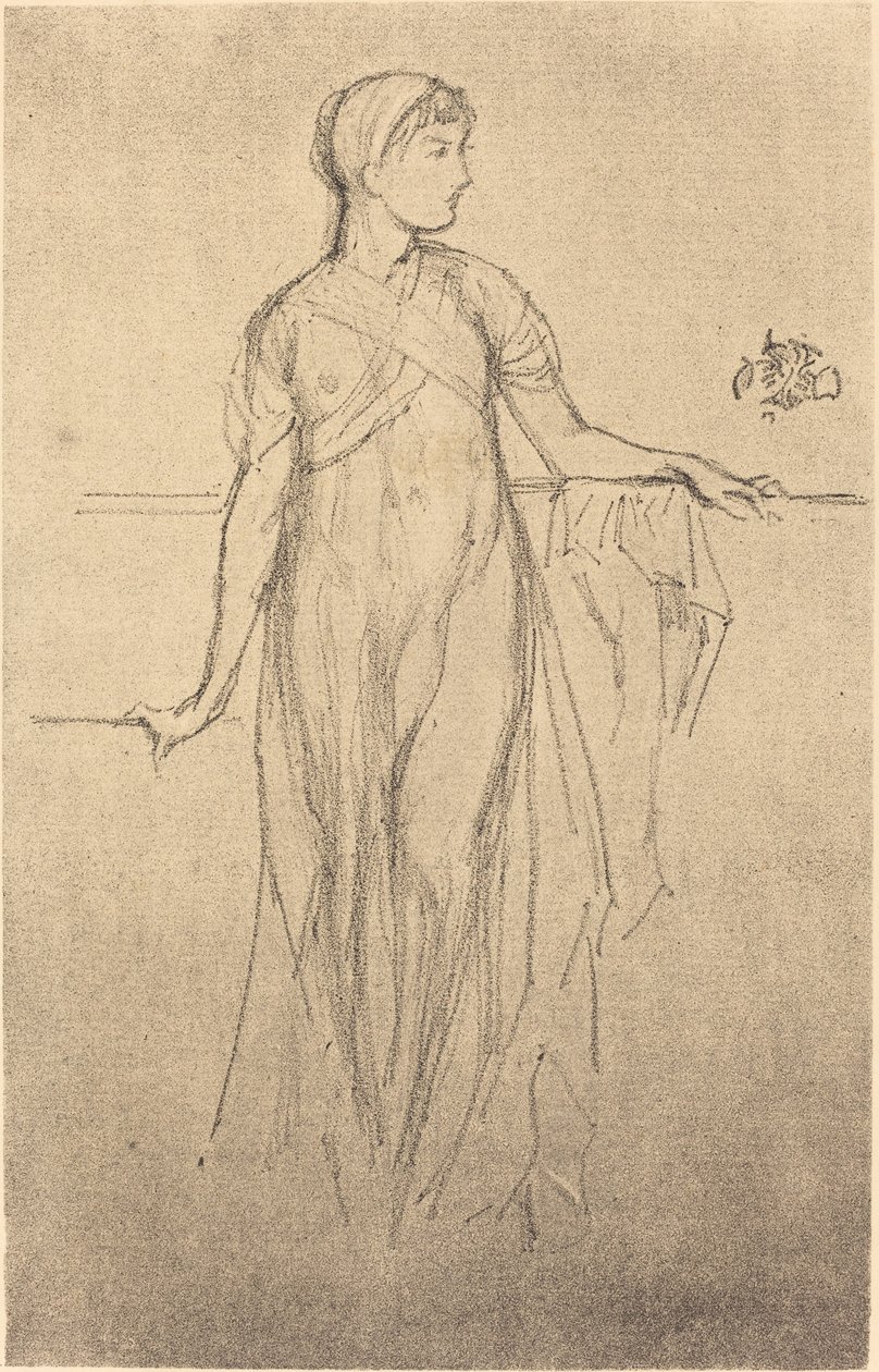 Çalışma, 1879. by James Abbott McNeill Whistler