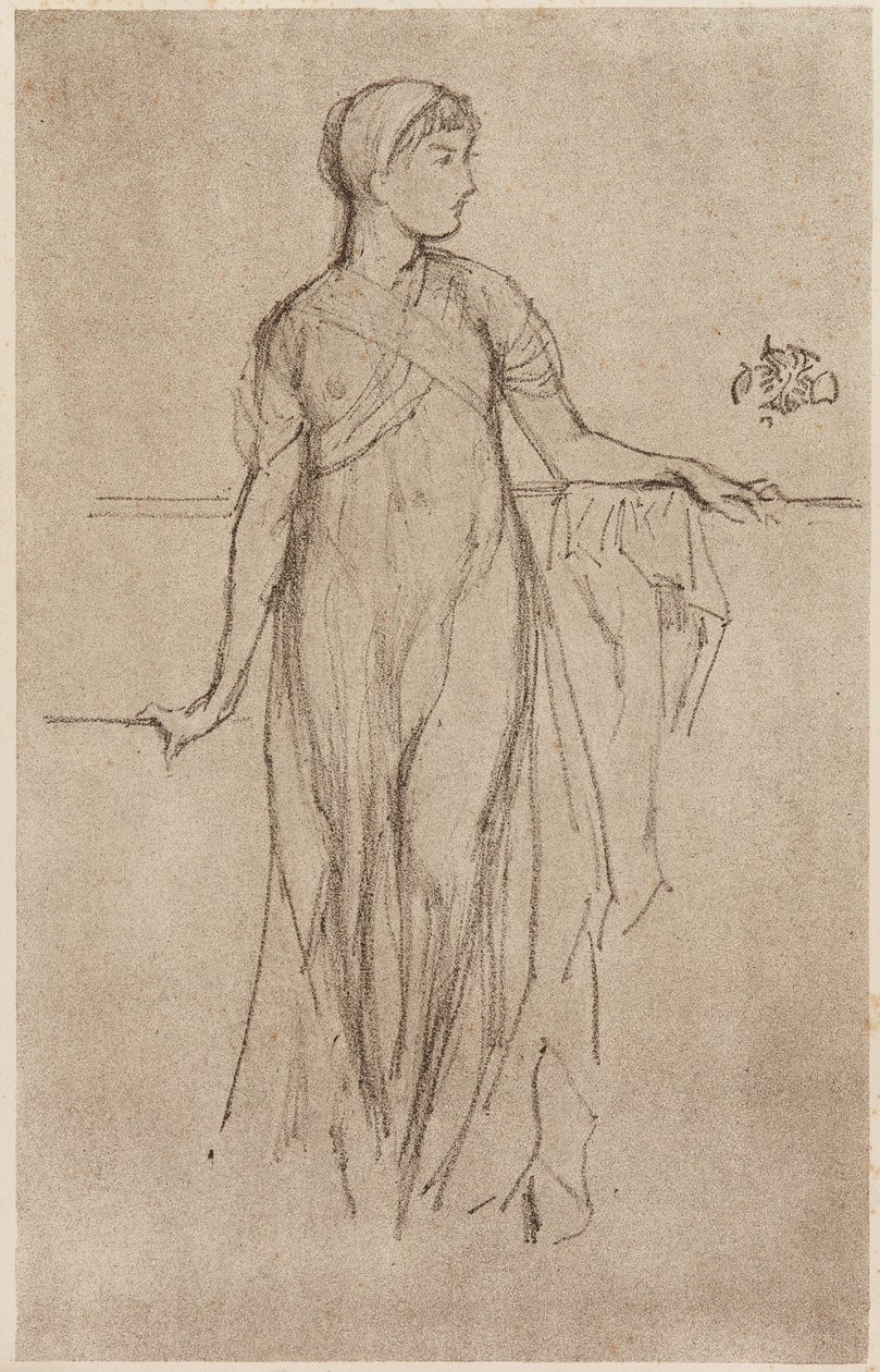 Çalışma, 1879. by James Abbott McNeill Whistler