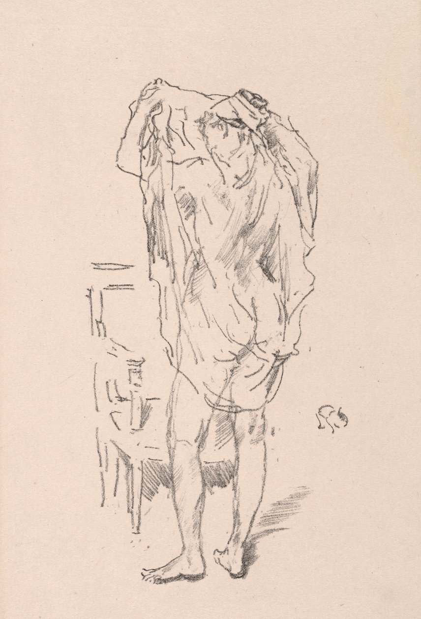 Çalışma, 1895. by James Abbott McNeill Whistler