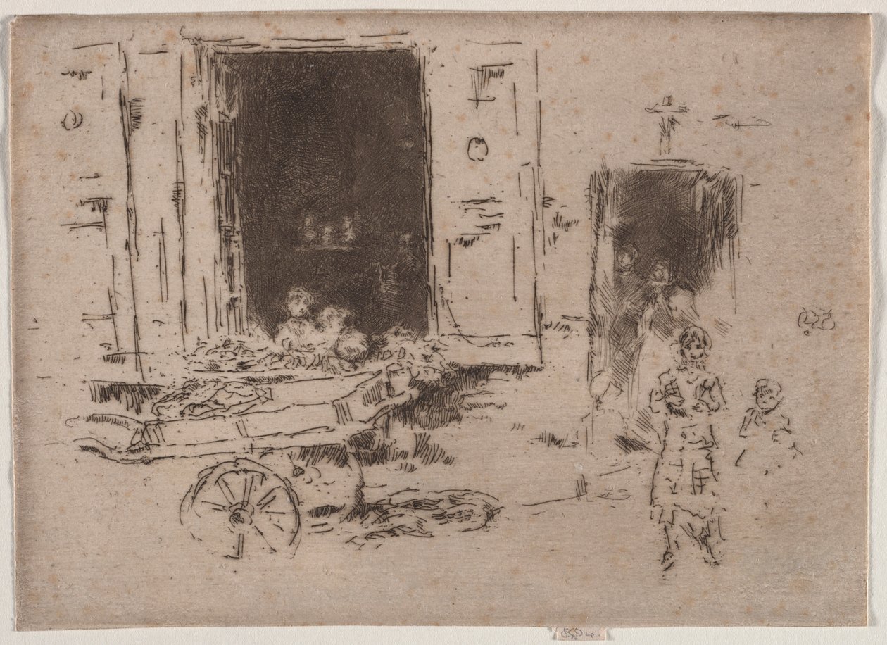 Barrow, Brüksel. by James Abbott McNeill Whistler