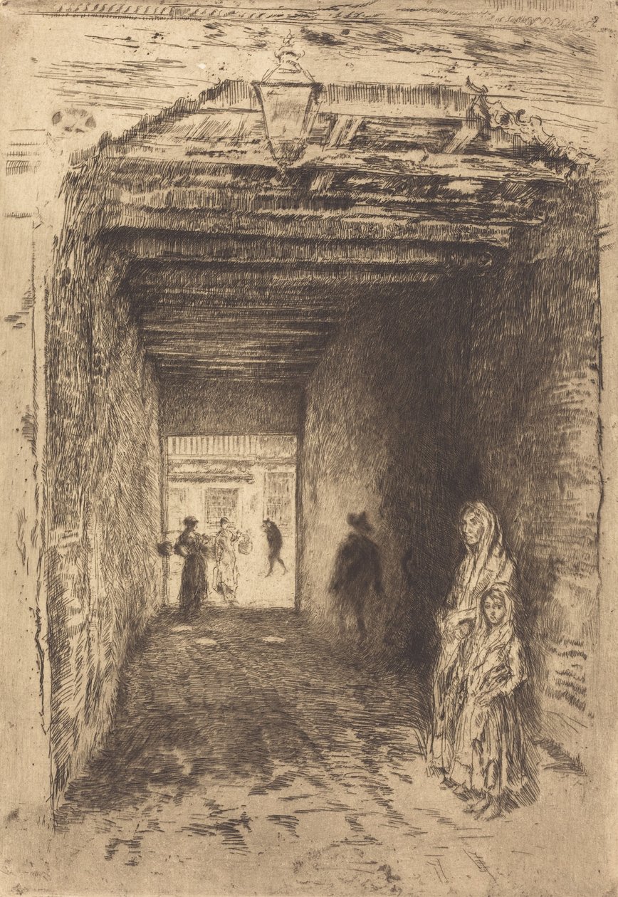 Dilenciler, 18791880. by James Abbott McNeill Whistler