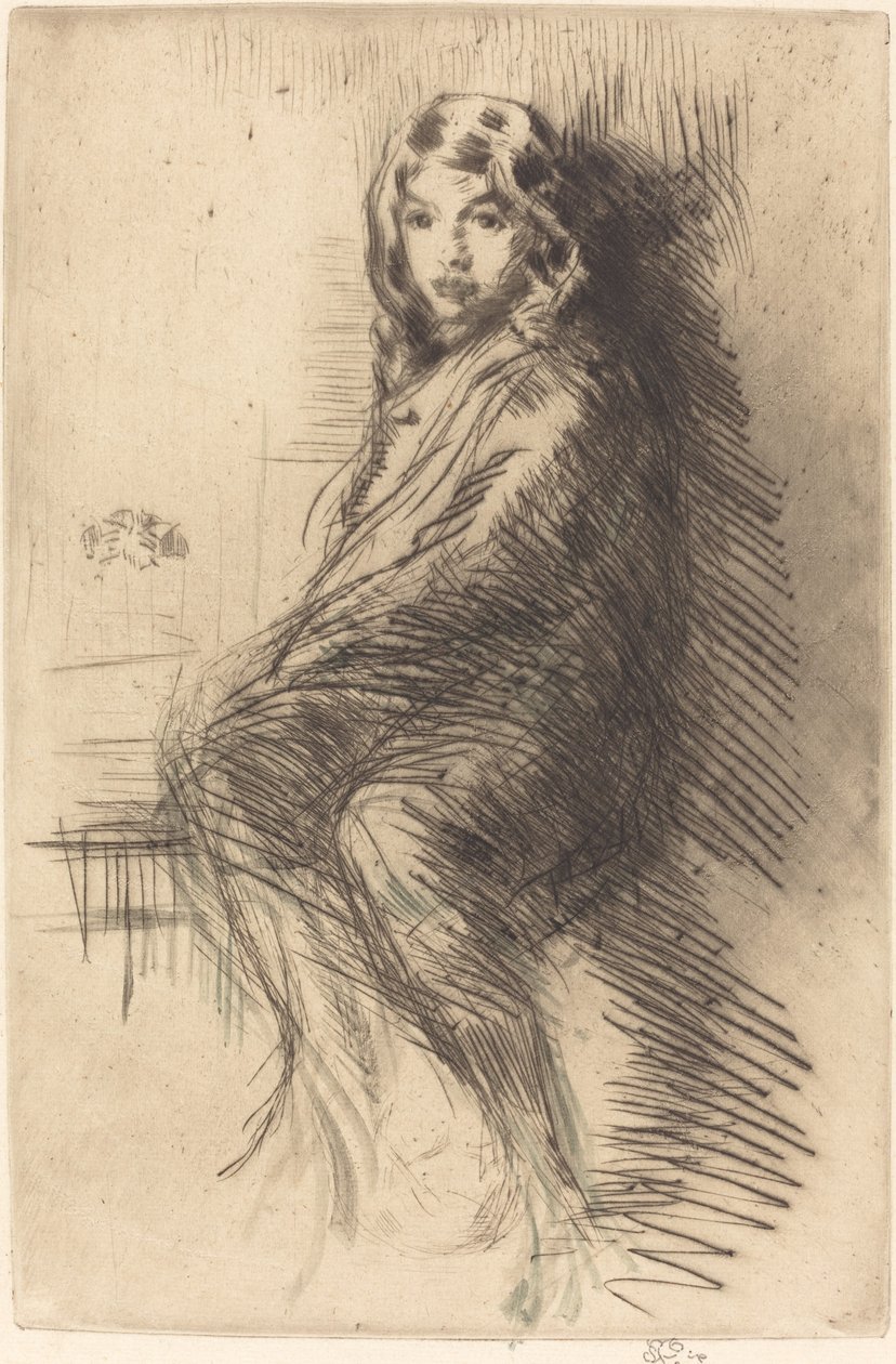 Oğlan, ç. 18731875. by James Abbott McNeill Whistler