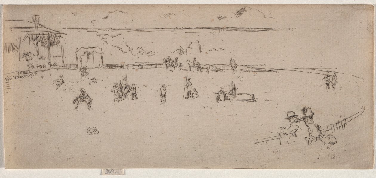 Bucking Atı. by James Abbott McNeill Whistler