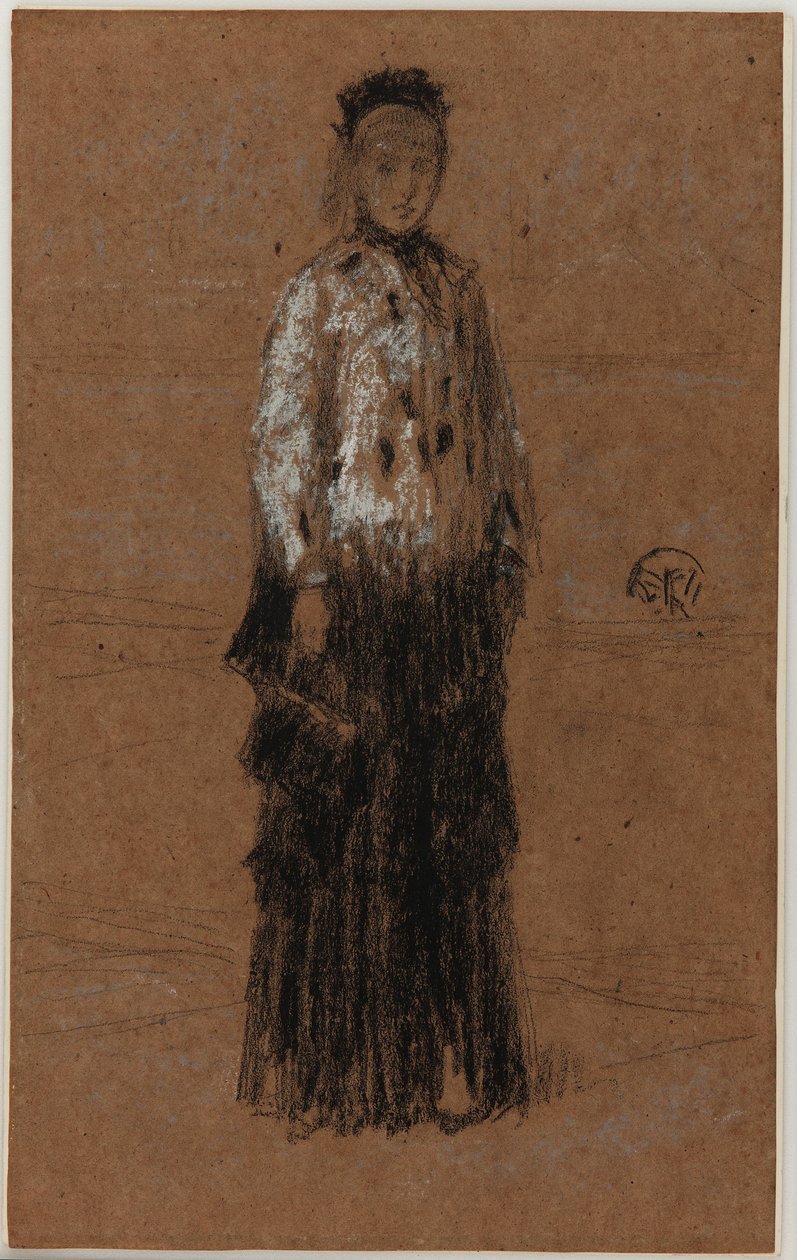 Ermin Paltosu, 1870-1873. by James Abbott McNeill Whistler