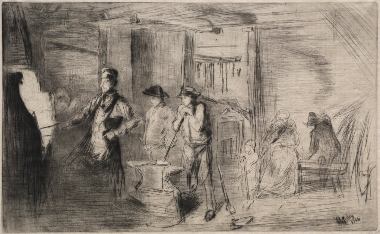 Demirhane, 1866. by James Abbott McNeill Whistler